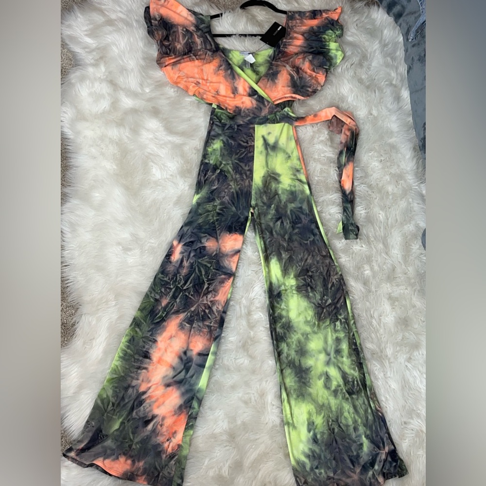 Tie dye jumpsuit